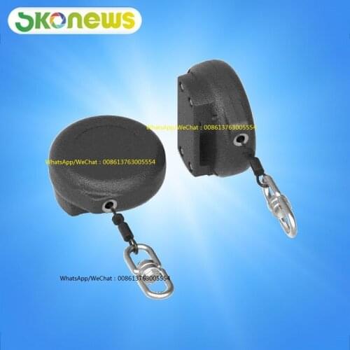 10 pcs stainless steel tool Protection anti-drop system steel cord loaded retractable tool lanyard