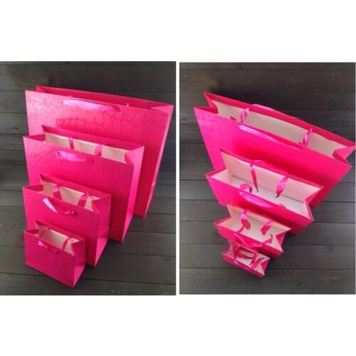 Black/gold Paper bags for gift package,garment packaging bags lot,white paper gift bag with handle