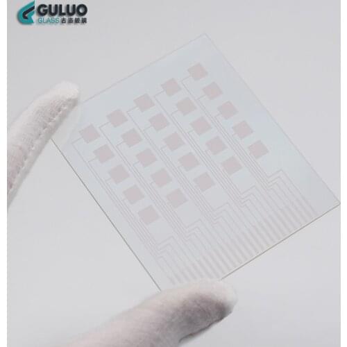 Electrode Photoelectrochemical Deposition of ITO Glass 0.4-3mm for Solar Cell Etching Sheet Experiment/Customized