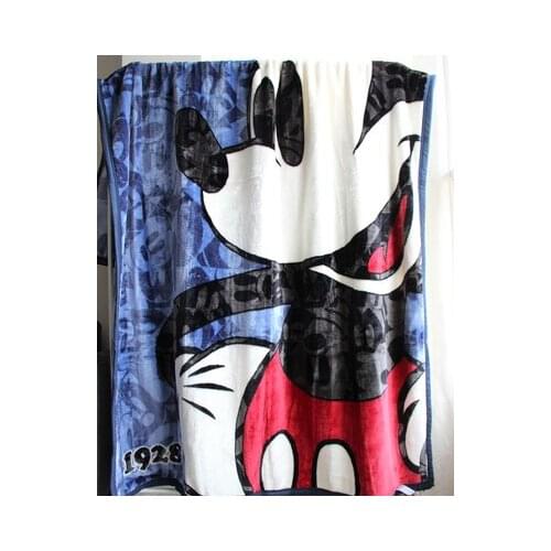 Disney Mickey Mouse Fashion Anime Figures Cartoon Product Cosplay Accessories Blanket Household Gift New