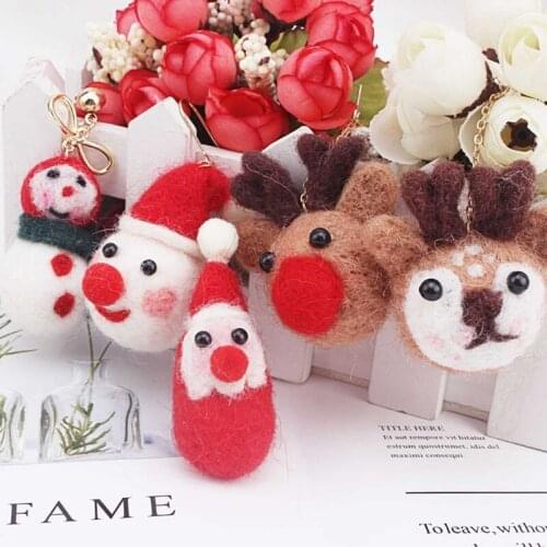 Fashion Exaggerated Snowman Elk Cane Christmas Earrings Womens Cute Cartoon Christmas Jewelry Accessories