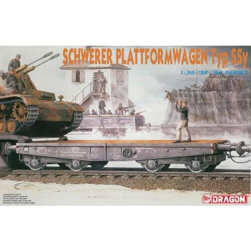 Dragon 6069 1:35 Scale SCHWERER PLATTFOR MWAGEN TYP SSY model kit