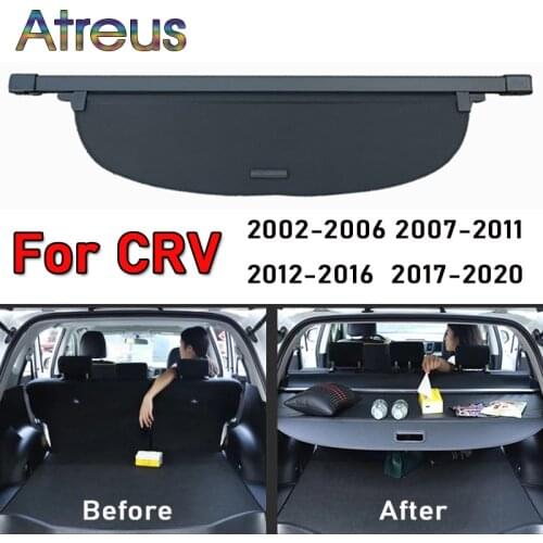 Trunk Parcel Shelf Cover for Honda CRV 2020 2019 2018 2017 2016 2015 2014 2013 2002-2012 Retractable Rear Racks Spacer Curtain