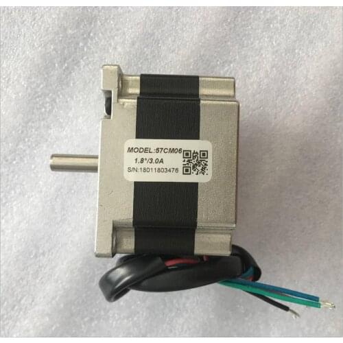 New Leadshine 57CM06 NEMA 23 stepper motor with 0.6N.m (85 oz-in) holding torque 2 phase step motor 4 wires shaft size 6.35mm