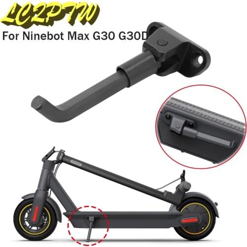 Foot Support For Ninebot MAX G30 G30D Electric Scooter Metal Kickstand Parking Stand Parts Accessories Fast delivery