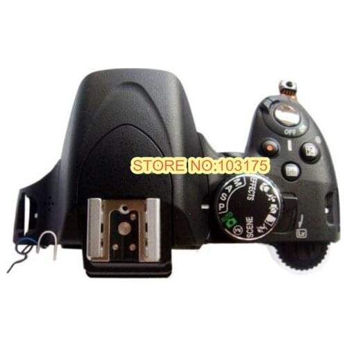 Genuine Top Cover Head Shell Assembly With Button Repair Part For Nikon D5100 DSLR