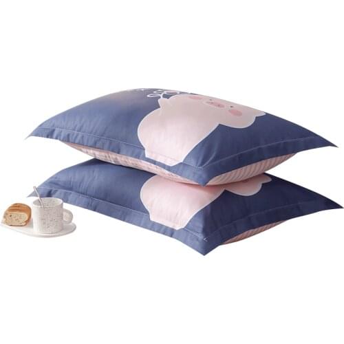 Cotton Pillow Pillowcase 48x74cm One-Pair Package