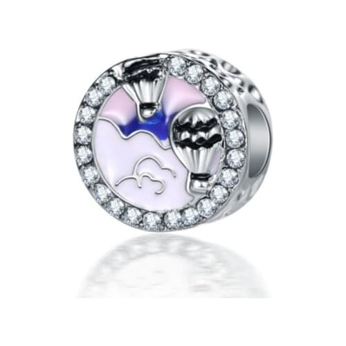 Toptan boncuk bijoux charm for jewelry making dijes de plata accessories sieraden perles verre bracelet beads ENM812