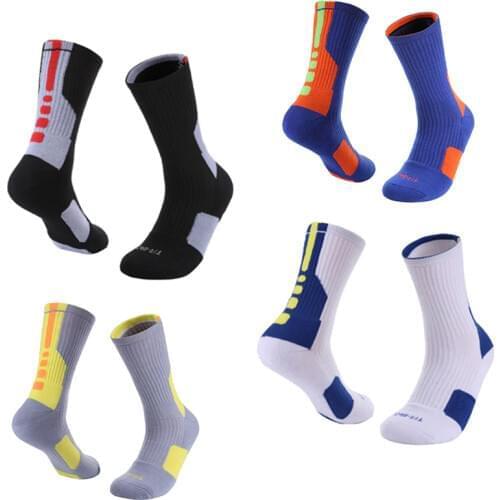 USHINE Unisex Sports Socks Cycling Basketball Running Sports Socks Hiking Tennis Ski Bicycle Socked EU 39-45
