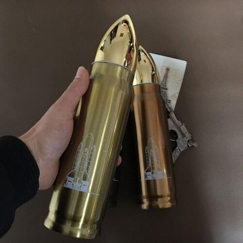 Vacuum Flask Mug Mens Car Cup 350-1000ML Creative Bullet Stainless Steel Vacuum Portable Water Glass Business Gift Travel