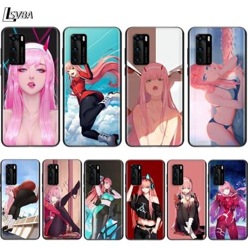 Zero Two Darling FranXX Hard For Huawei P Smart Z S Pro 2018 2019 2020 2021 Mate 10 20 30 40 RS PRO Plus lite Phone Case