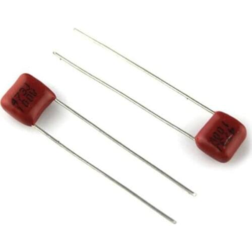 10PCS 100V473J 0.047UF 47NF Pitch 5mm 100V 473 CBB Polypropylene film capacitor