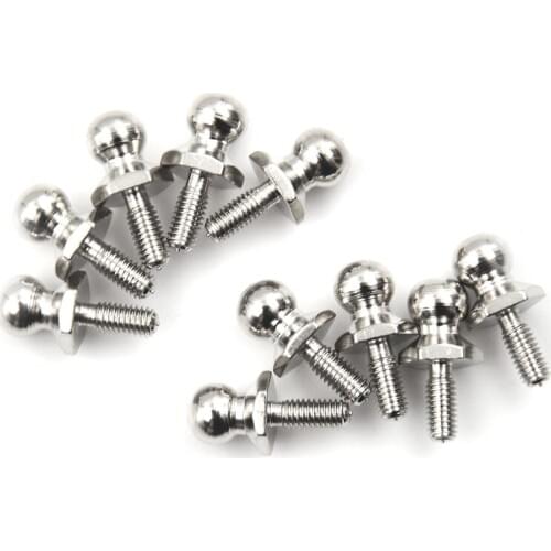 10Pcs HSP Ball Head Screw For RC 1/10 Model Car Buggy Truck Spare Parts