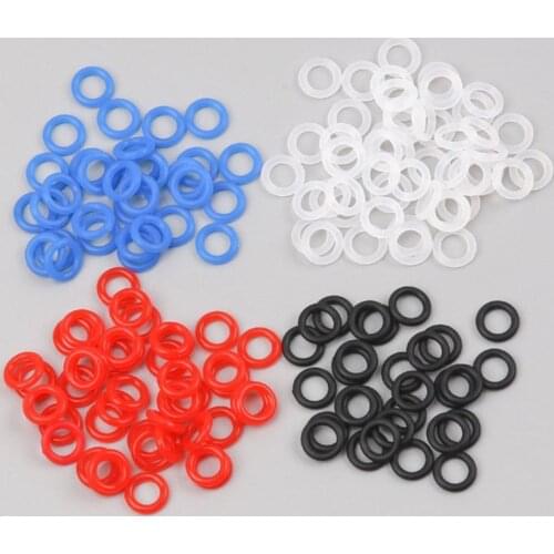 140pcs Colorful Silencer Rubber Ring Special For Mechanical Gaming Keyboard Noise Reduction Damping Rings DIY Keyboard Parts