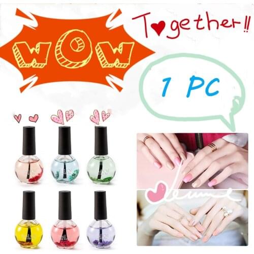 15ml Nail Oil Dried Flowers Oil Nail Cuticle Revitalizer Nutrition Oil Repair Gel Polish Moisturizing Nail Art Care Tool TSLM1