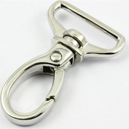 20 Pieces 50x25.5mm Swivel Snap Hook Metal Lanyard Hook Paracord Lobster Trigger Clasp Clips