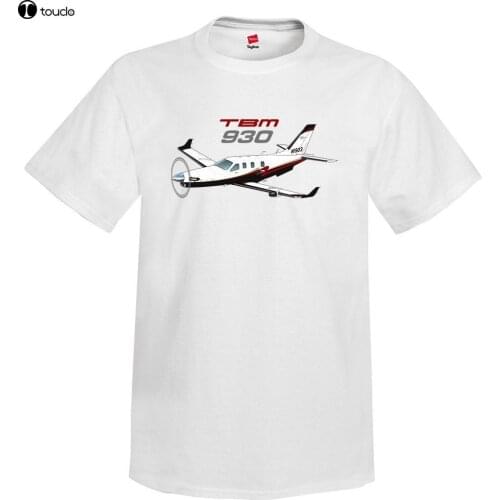 2019 New Summer Men Hot Sale Fashion Socata TBM 930 Airplane T-Shirt - Personalized with Your N# T Shirt