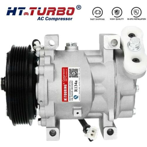 SD6V12 Auto Car A/C AC Compressor For Car PEUGEOT 206 / CITROEN XSARA PICASSO 1.8L 2.0L Sanden 1421 6453EN 6453JH 9635587780