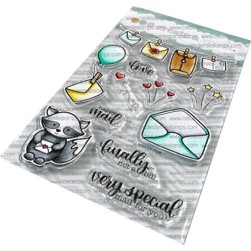 Squirrel Mail Metal Cutting Diary Dice And Stamps Stencils For Scrapbooking Stamps Embossing Mold Diy Paper Cards Craft Cutting