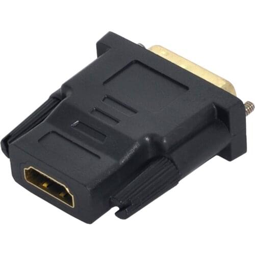 CY Dightal DVI Male to HDMI-compatible Female Video Convertor Adapter HDTV 1080p Video