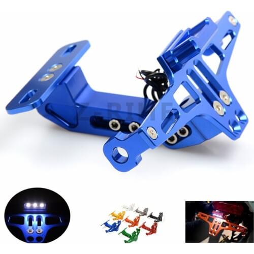 For Universal Fender Eliminator License Plate Bracket motorcycle accessories for Aprilia DORSODURO 750 DORSODURO7