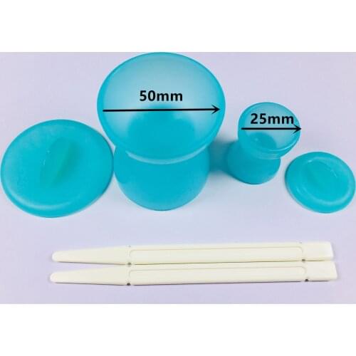 Ztdental Mixing Bowl Double Head Mini Cup Small Bowls Dental Composite 25ml 40ml Self Solidification Big+Small 134