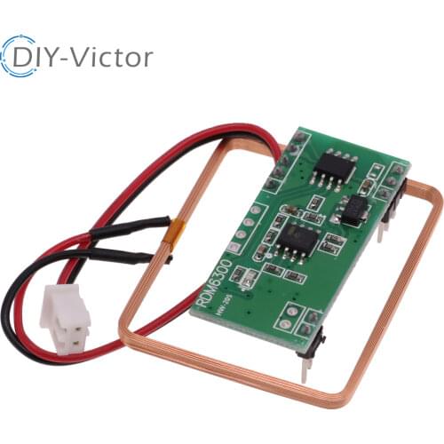 UART 125Khz EM4100 RFID Card Key ID Reader Module RDM6300 (RDM630) For Arduino