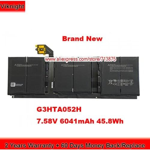 Brand New G3HTA052H Battery DYNT02 for Microsoft Surface Laptop 3 13.5 1867 1868 7.58V 6041mAh 45.8Wh