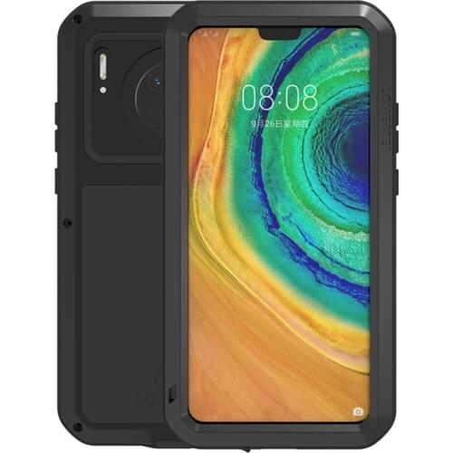 Original Love Mei Powerful Case For Huawei Mate30 Pro Shockproof Metal Aluminum Case Cover For Huawei Mate 30 Waterproof Case