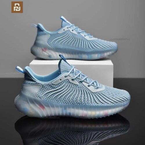 Xiaomi mijia couple models lightweight popcorn bottom sports shoes dry and breathable lightweight non-slip sneakers