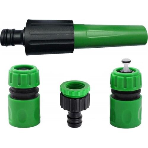 Car wash water gun Plastic high pressure resistant brand new material custom color water pipe joint 4-piece spray gun set