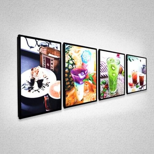Hot dog Stands indoor backlit sign new lightbox led lightbox display