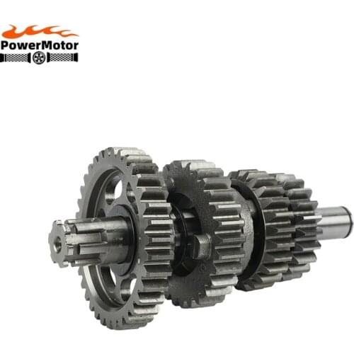 Motorcycle Engine Transmission Gear Counter Shaft For Lifan 150 150cc 1P56FMJ Horizontal Kick Starter Engines Dirt Pit Bikes