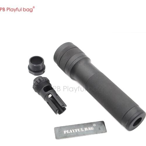 Outdoor sports tactical toy AK muffler jm11 aka Renxiang AK47 aka cpak105 modified accessories 14 reverse tooth fire cap MD7