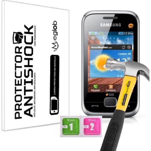 Protector de Pantalla Anti-Shock Anti-Golpe Anti-arañazos Compatible con Samsung Rex 60
