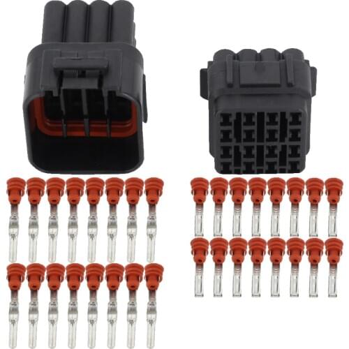 1 Set 16 Pin Waterproof Electrical Wire Connector DJ7163Y-2.2-11/21 Male and female Automobile Connector