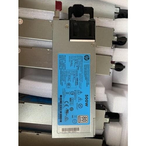 For G9 500W Server power 720478-B21 754377-001 723594-001 HSTNS-PC40 Power Supply