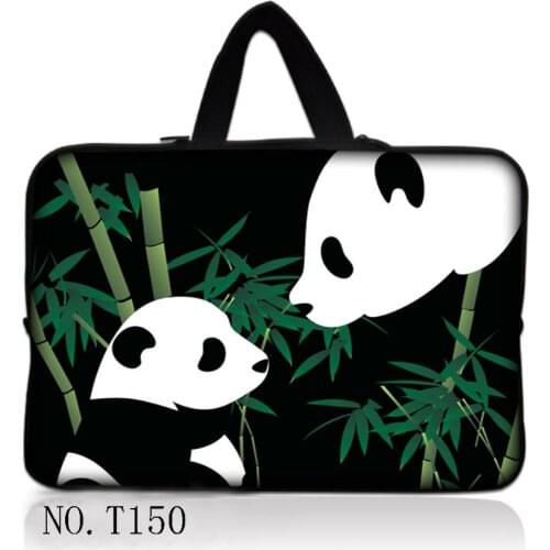 Panda Laptop Sleeve Case Bag with Handle for MacBook Air/Pro Retina 13 Inch/ASUS or 14/15 17 12 inch laptop