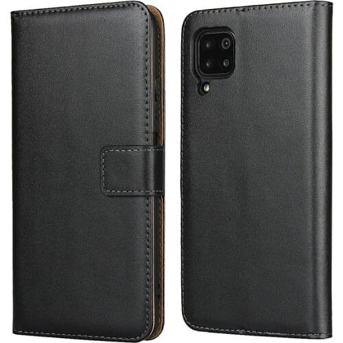 Black dermis left and right cover mobile phone case for huawei P40 Lite Bracket wallet pocket mobile phone case