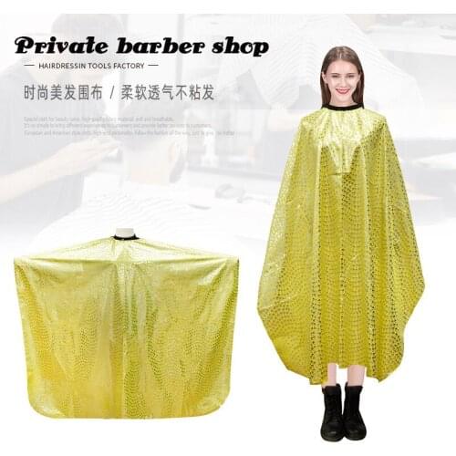 Barbershop cloth Hair cutting apron Household shave shawl Hair Salon Dyeing Bib erproof professional products for hair cuttin
