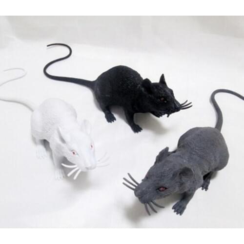 Hot Simulation Mouse Toy Squishy Prank Toy Mouse Model oyuncak Fun Toys for children