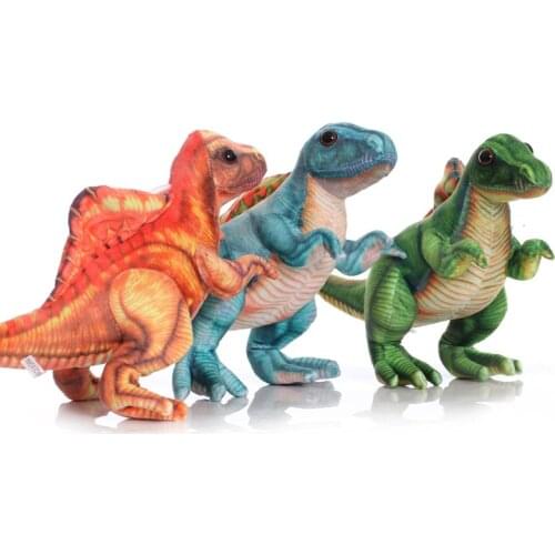 Simulation Tyrannosaurus Doll Cute Dinosaur Plush Toy Stuffed Soft Animals Cotton Safe Skin-friendly For Children Toddler Adults