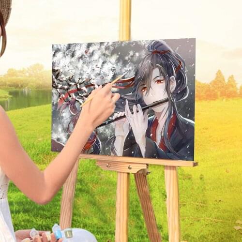 Mo Dao Zu Shi DIY Painting By Numbers Package Oil Paints 40*50 Oil Painting New Design Children Handicraft Drawing