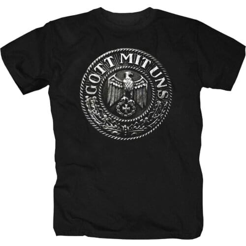 Printed Pure Cotton Mens Shirt Division Panzergrenadier Germany Nva Wehrmacht Waistband Soldier O-Neck T Shirt