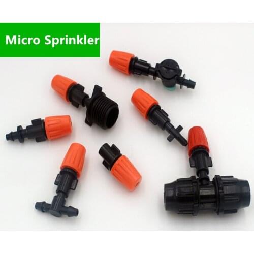 Misting Cooling Adjustable Spray Nozzle Horticultural Irrigation Microspray Equipment Automatic Watering Humidifier M115