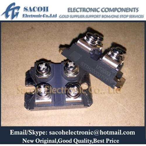 Free Shipping 2Pcs STTH20002TV1 STTH20002TV STTH20003TV1 STTH20004TV1 ISOTOP Ultrafast high voltage rectifier