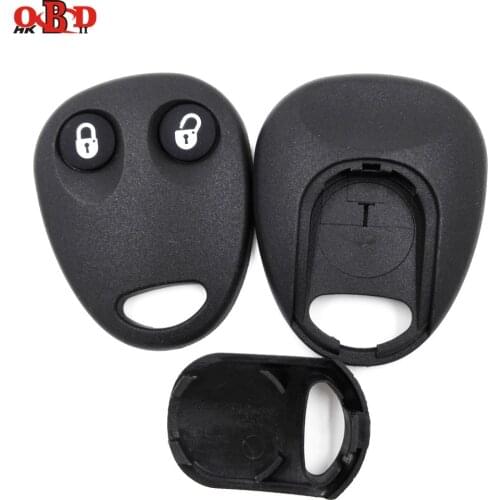 HKOBDII 2pcs,Good Quality 2 button Key Case Shell For SAAB VW
