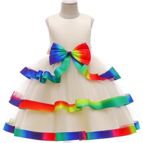 Baby Girls Dress Newborn Clothes Princess Dress for Baby First 1st Year Birthday Dress Christmas Costume Infant Bow Party Dress