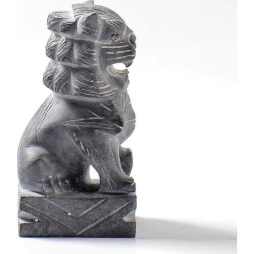 Statue of Lion Silicone Cement Mold Traditional Chinese Style Handmade Crafts Decorations