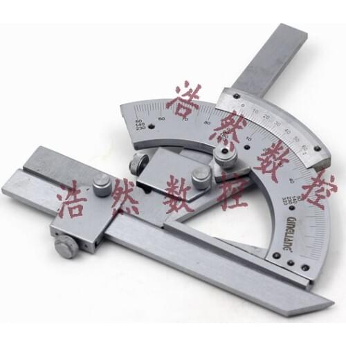 Suzhou blue cursor universal angle ruler volume measuring angle angle gauge angle instrument 0-320 degree